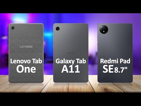 Samsung Tab A11 VS Redmi Pad SE 8.7 VS Lenovo Tab One