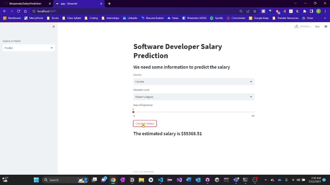 Salary Prediction | Python Web-Based Machine Learning Model