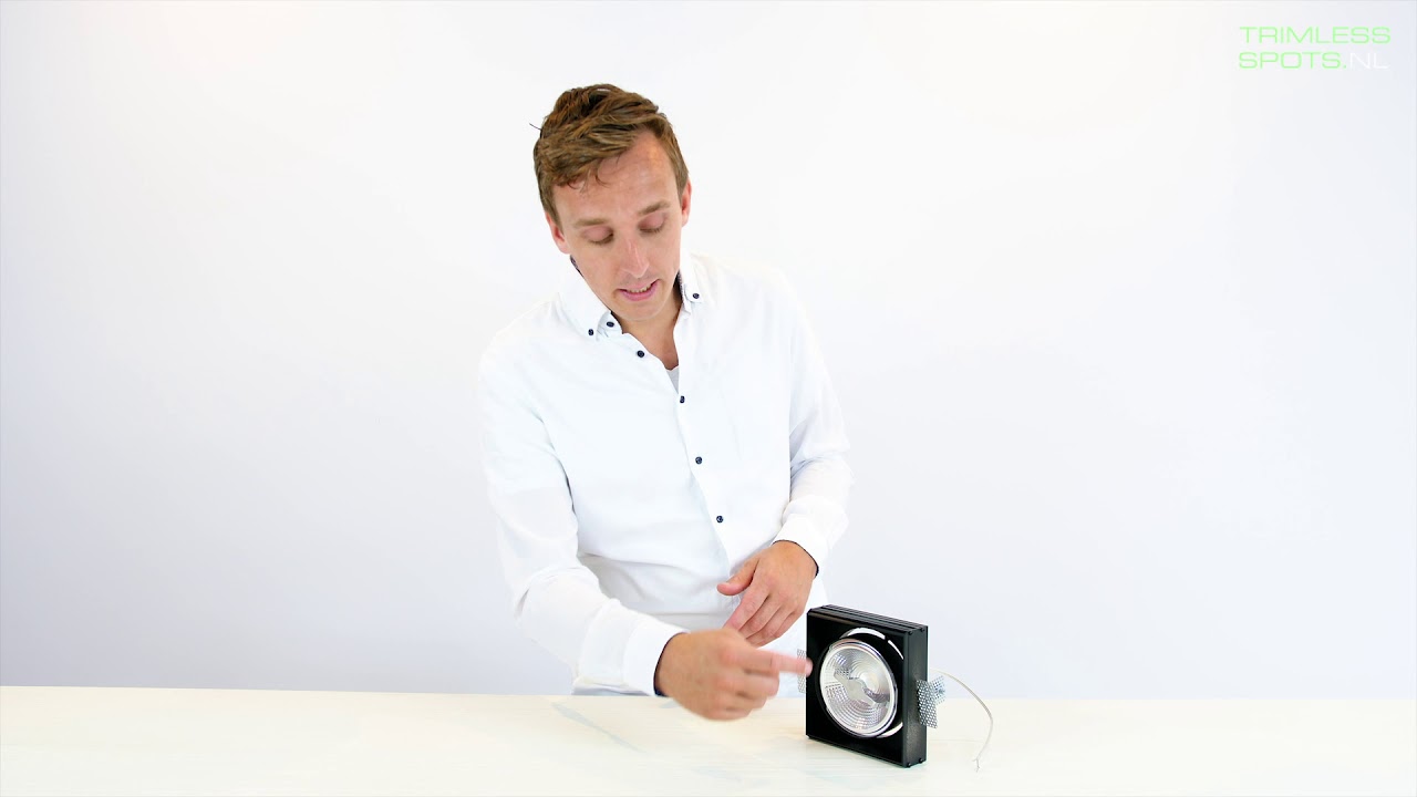 AR111 trimless lage inbouwspot productvideo