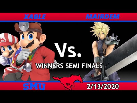 SMU Ultimate Weekly 3 - Xable (Dr. Mario, Mario)Vs. Mairdem (Cloud) Winners SemiFinals