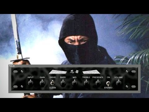 NaLex Ninja - No Clean Boost Needed Tight Chugs New FREE Amp Sim Plugin Metal Demo