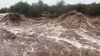 Monsoon Brings Severe Flash Flooding to Apache Junction, Arizona