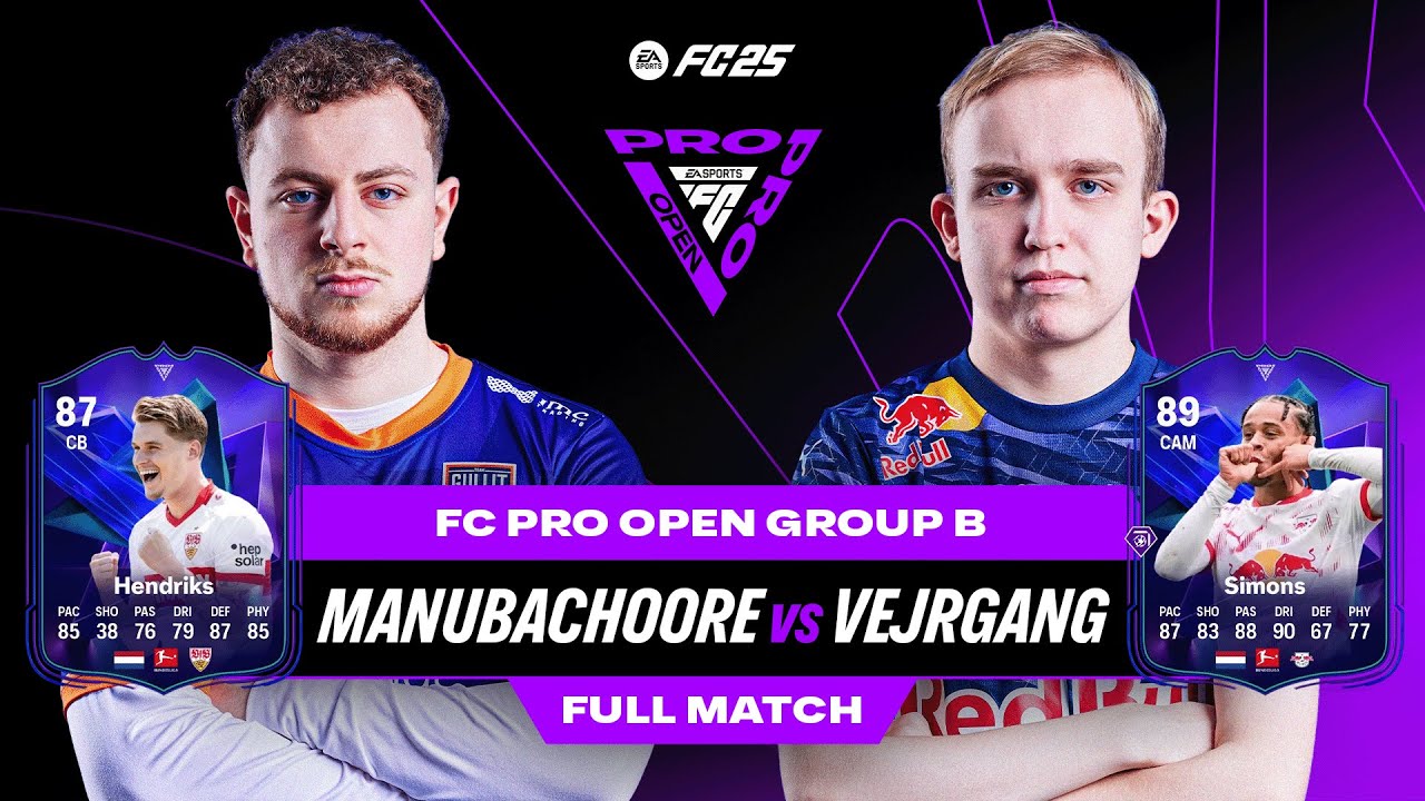 Revenge or repeat? | ManuBachoore v Vejrgang | FC Pro Open | Full Match