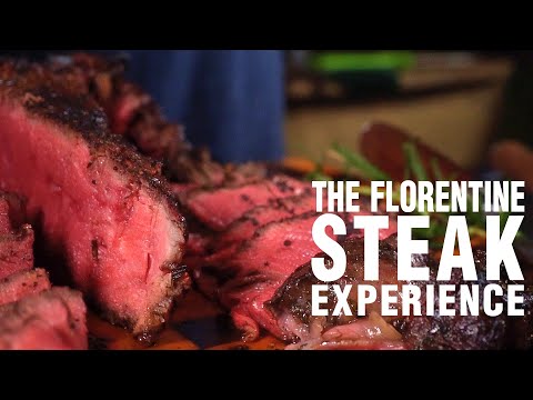 The FLORENTINE PORTERHOUSE Steak - A Taste of Italy - Bistecca alla Fiorentina