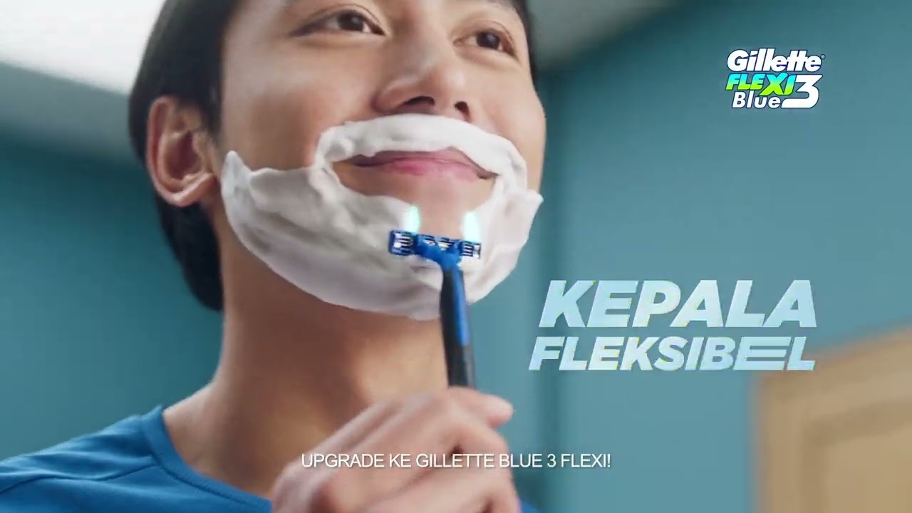 GILLETTE BLUE 3 FLEXI, JANGAN CUKUR PERIH ABANGKU!
