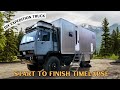 TIMELAPSE Complete START TO FINISH DIY Expedition Truck Build