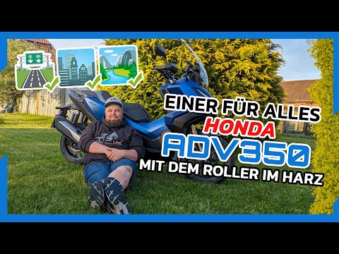 One for all? #honda ADV 350 The master tests the scooter in the Harz Mountains • Popko the motorc...
