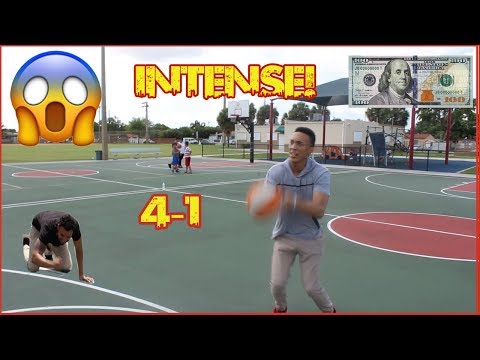 100$ 1V1 BASKETBALL GAME! LOSER BUYS 100$ WORTH OF FOOD(MUST SEE!!)