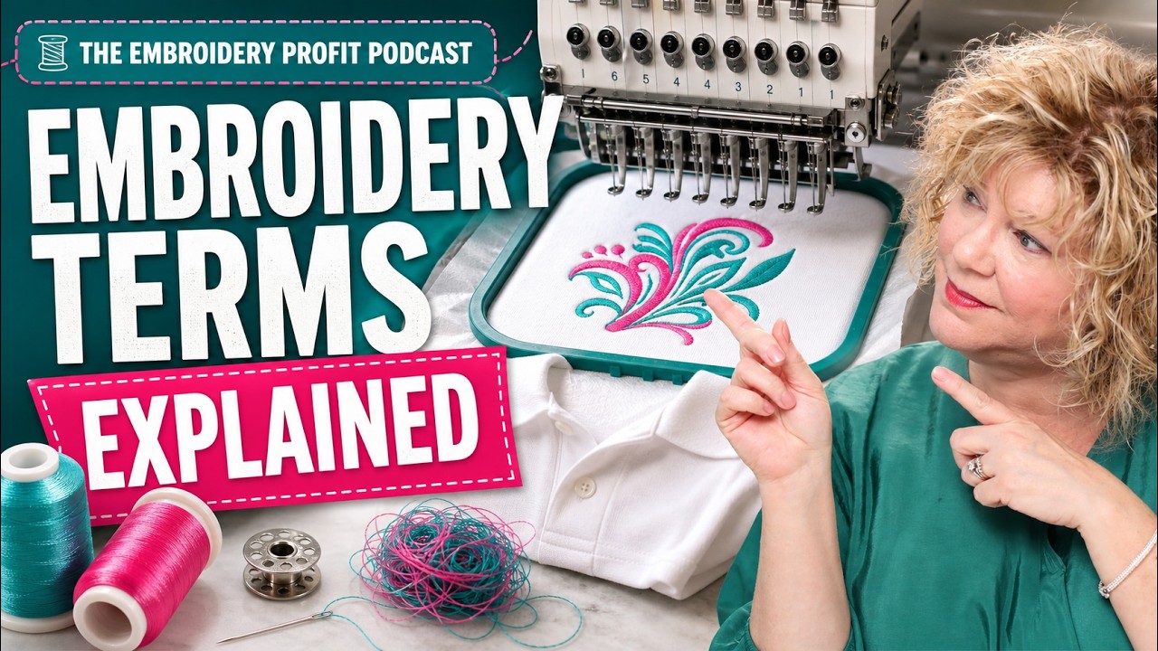 Episode 12: Embroidery Terms You Need To Know