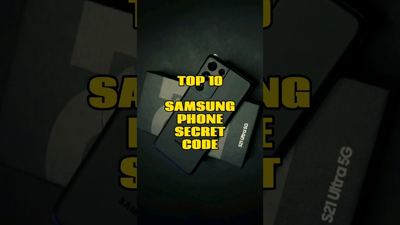 TOP 10 SAMSUNG PHONE Secret Code part-1 #samsung #secretcode #tricks #shorts