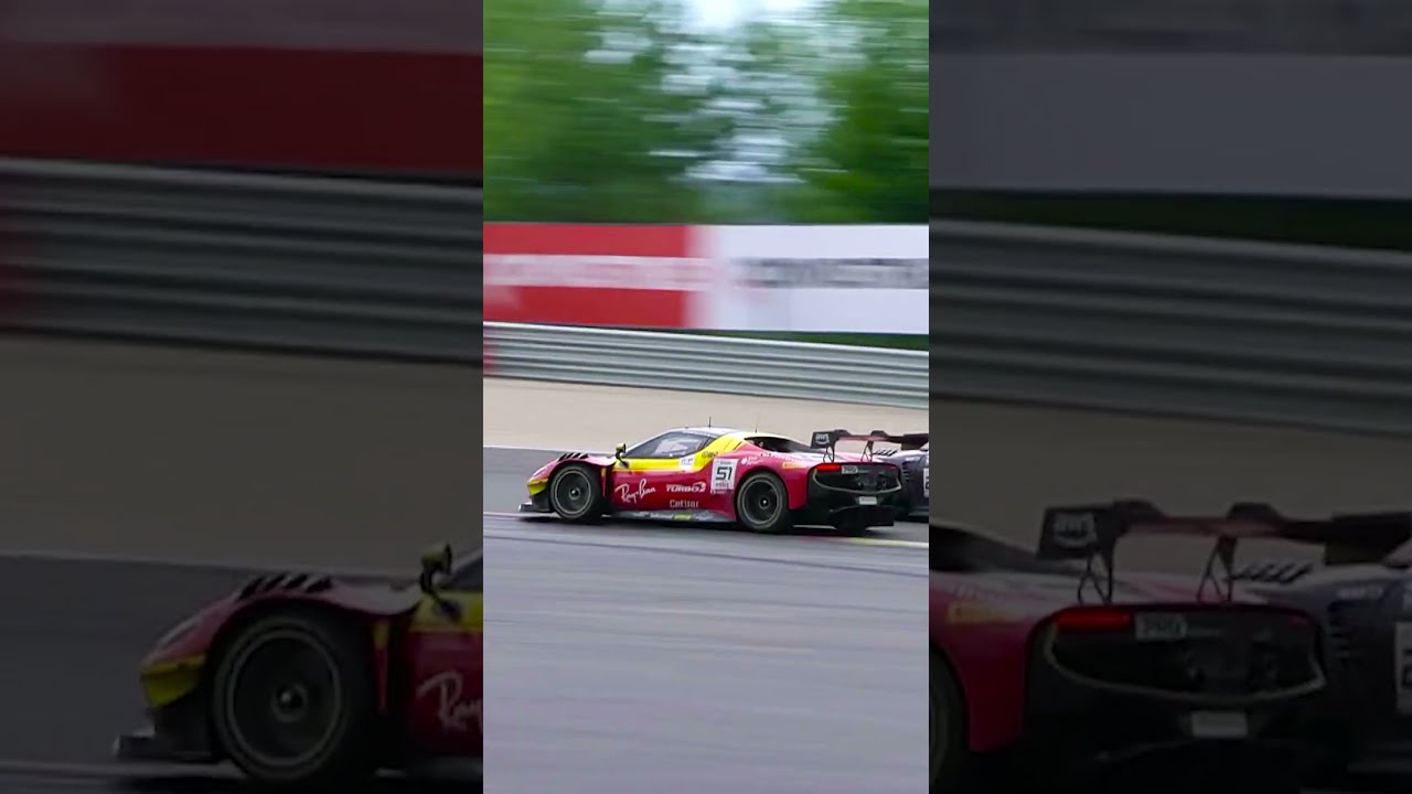 Porsche FORCED off the track 😲