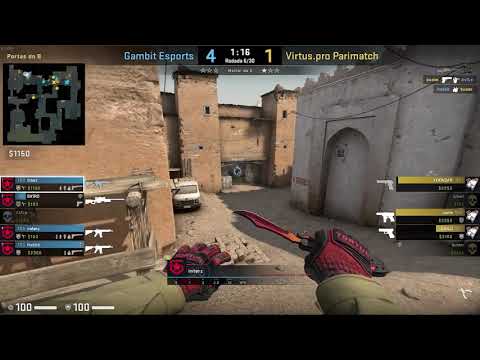 Pov Interz (25/9) CS GO DEMO - DUST2 - 16 GAMBIT VS 6 VIRTUS.PRO (IEM Katowice 28/02/2021)