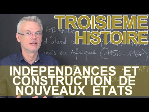 Indépendances et construction de nouveaux États - Histoire-Géographie - 3e - Les Bons Profs