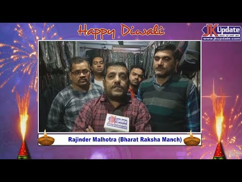 Rajinder Malhotra , Bharat Raksha Manch Wishes Happy Diwali