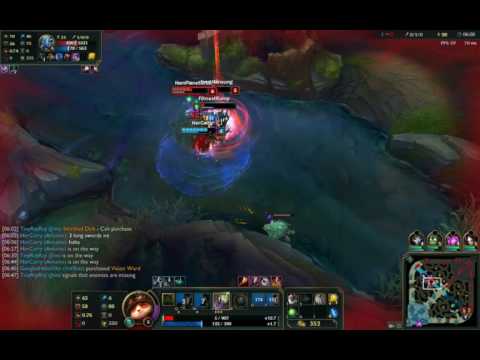 Tank Teemo mid vs Fizz Diamond ranked