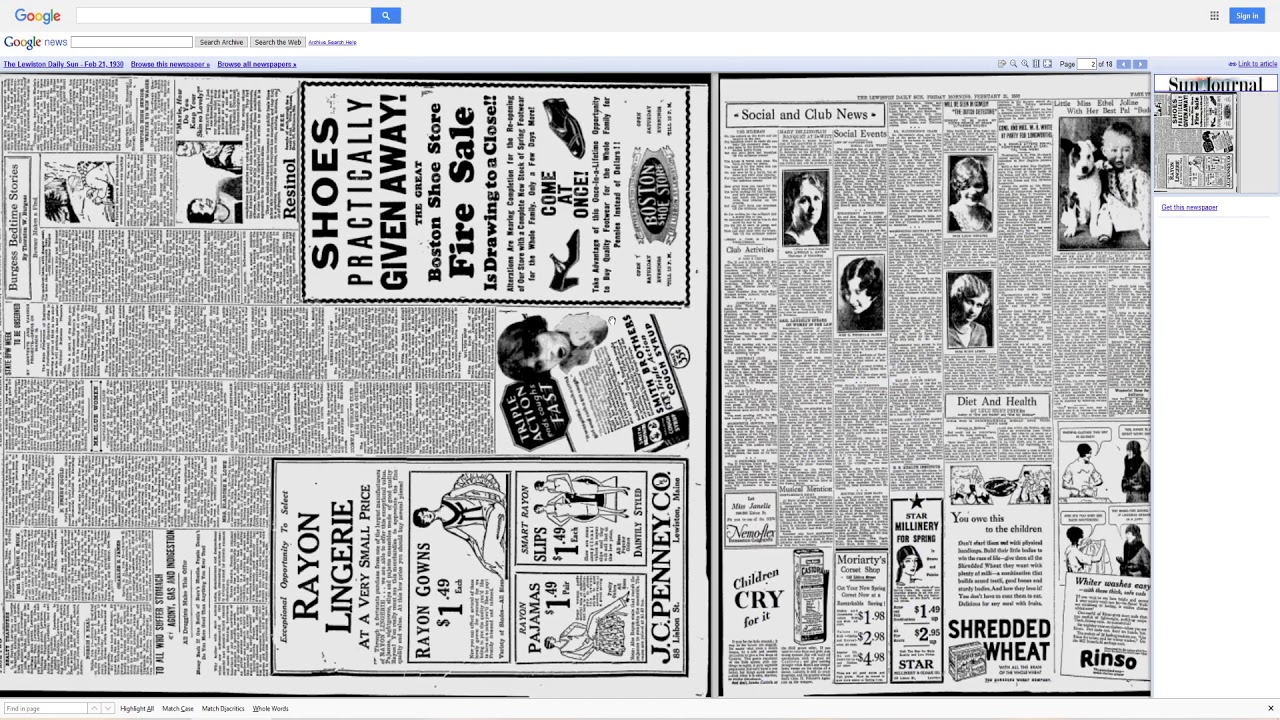 How to use Google News Archive to view historic newspapers from across the globe.