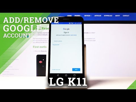 How to Add Google Account in LG K11 – Activate Google Account