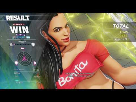 Street Fighter V - RexRaptor (Karin) vs OpsiWong (Laura)