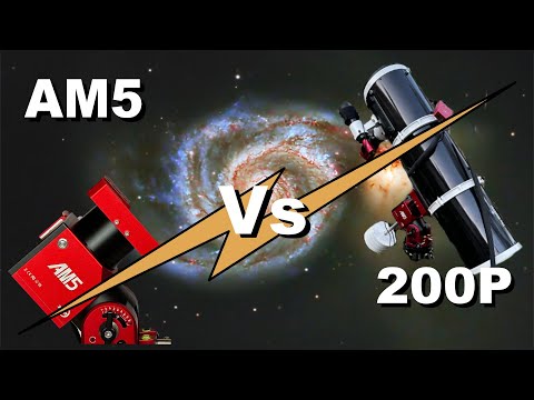The ZWO AM5 Mount: Taming a Beast of the SkyWatcher 200P Newtonian Telescope