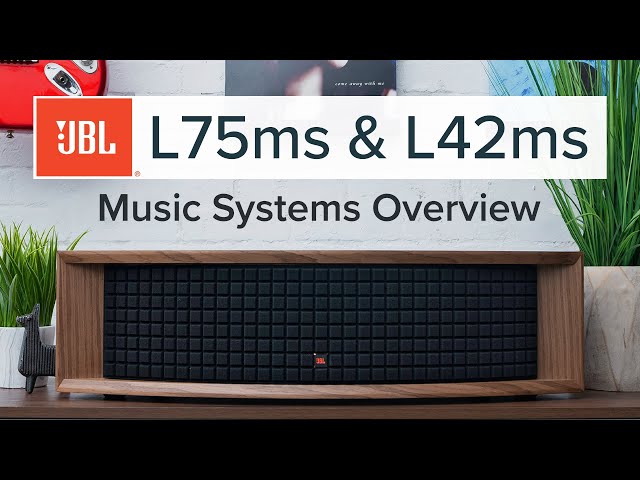 Video of JBL L42ms OPEN BOX  Integrated Music System - Black Walnut-Excellent Condition