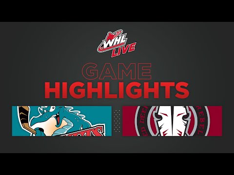 WHL Highlights: Rockets (1) at Rebels (5) - February 25, 2023
