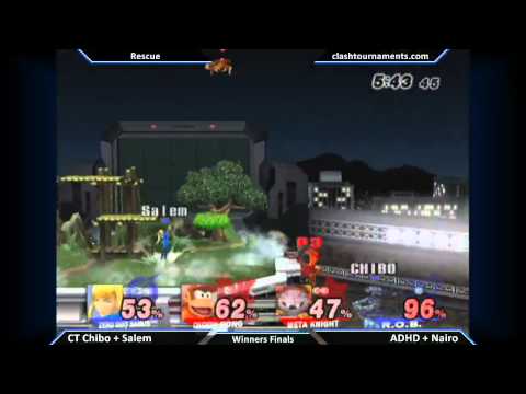 Rescue - ADHD + Nairo vs CT Chibo + Salem - Winners Finals - SSBB