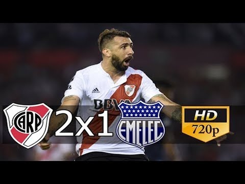 River Plate 2 x 1 Emelec HD Melhores Momentos e Gols   Libertadores 2018 26 04 2018