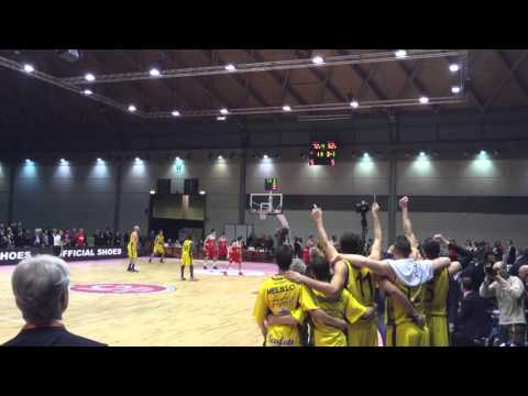 RNB2016 Ultimi secondi partita con vittoria Scafati