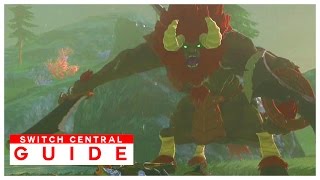HOW TO BEAT ZORA&#39;S DOMAIN LYNEL BOSS | The Legend of Zelda: Breath of the Wild (BOTW Tips)