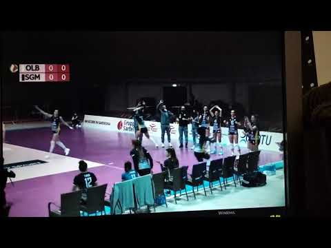Presentazione OMAG-MT SGM per la partita di campionato volley A2 vs. Hermaea Olbia.