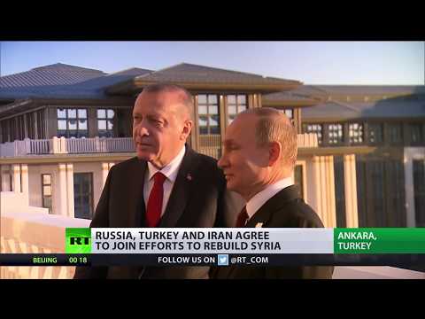 Trio talks: Russia, Turkey & Iran agree to join efforts in rebuilding Syria