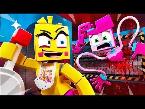 How CHICA KILLED MOMMY LONG LEGS! - Poppy Playtime FNAF Minecraft Animation НА РУССКОМ ft.zamination
