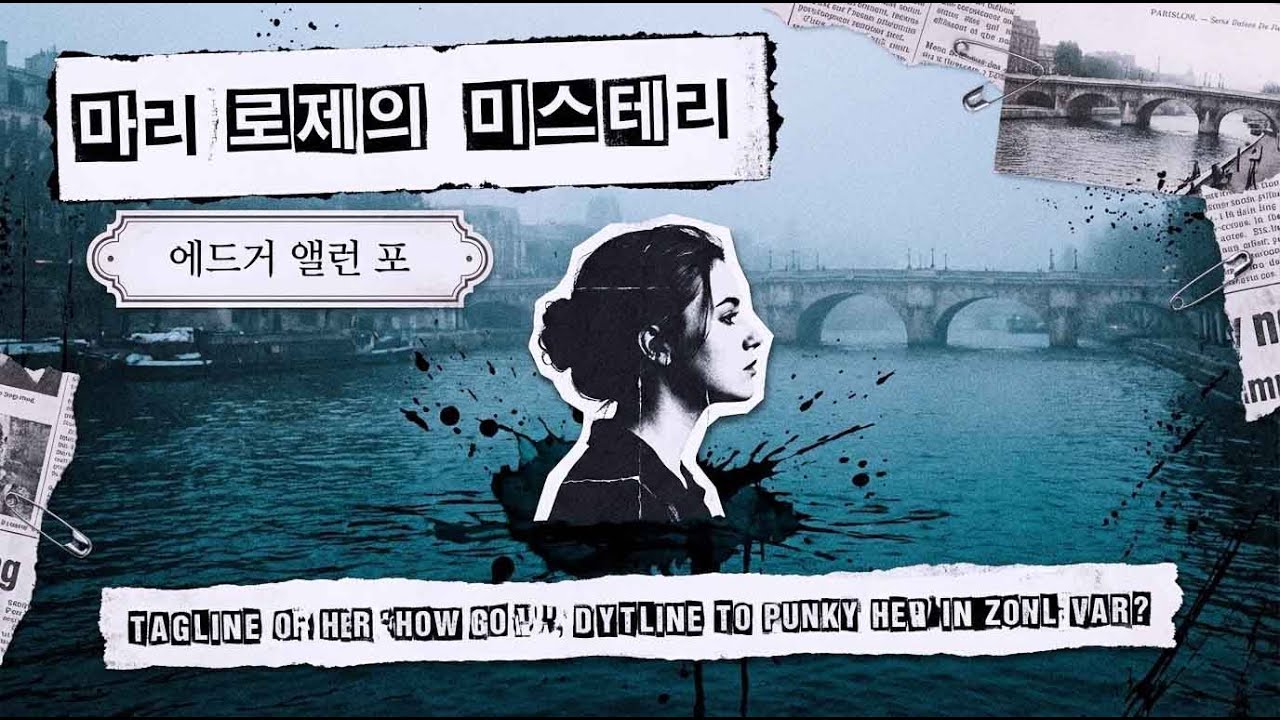 💀 센 강에 떠오른 소녀, 그리고 뒤팽의 논리 – 에드거 앨런 포의 『마리 로제의 비밀』