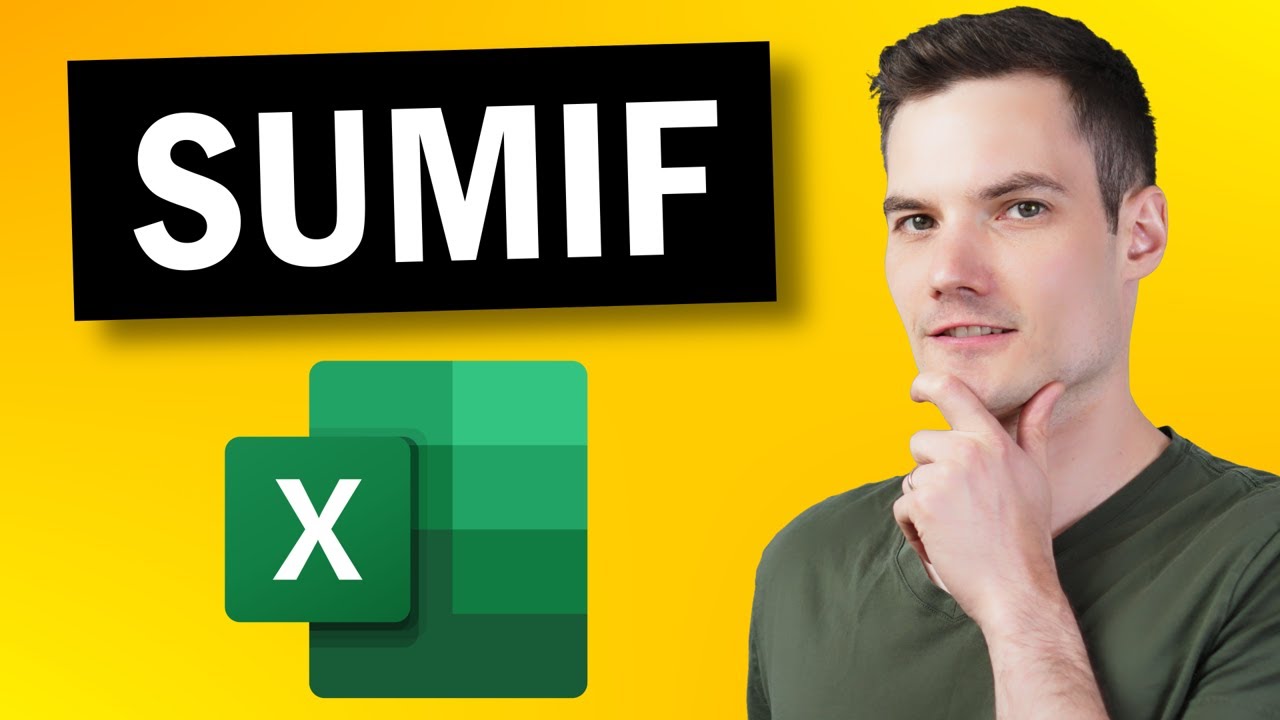 SUMIF Formula in Excel Tutorial