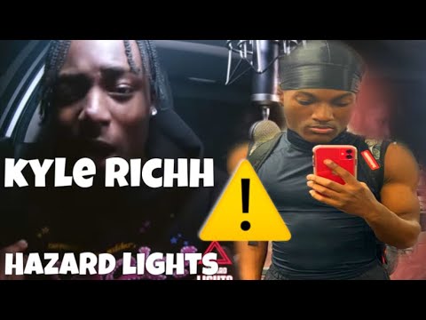 Trust Rishe Reacts To "Kyle Richh" | Hazard Lights ⚠️ | Prod By: @ prodmyrie 🎹