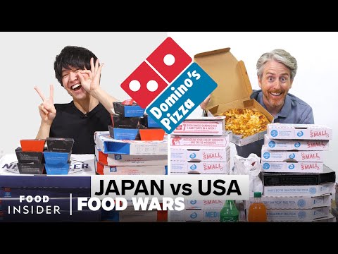 US vs Japan Domino’s | Food Wars