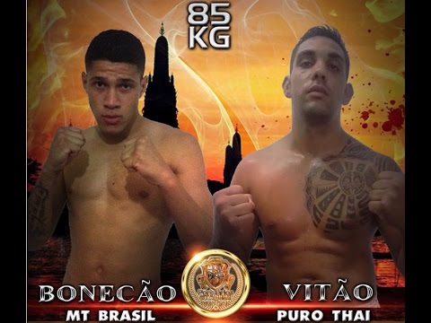 PORTUARIOS STADIUM - Vitão (Puro Thai) X Bonecão (MT Brazil) - 85KG