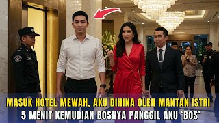 Download lagu Entering a luxury hotel, I was immediately insulted by my ex-wife, and 5 minutes later, her boss ... mp3