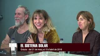 Roda de premsa d''El sistema solar'