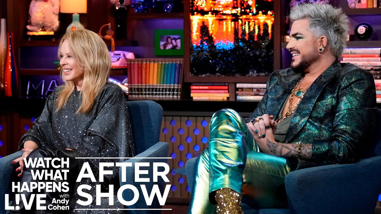 Adam Lambert and Kylie Mingoue Talk Pop Music | WWHL
