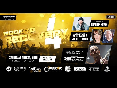 Thumbnail for Rock to Recovery 4: feat. Katey Sagal, John Feldmann, Brandon Novak, Goldfinger, 60 sec highlights by John Mann, System of a Down