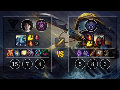 OMG icon Fizz vs Zed Mid - KR Patch 10.12