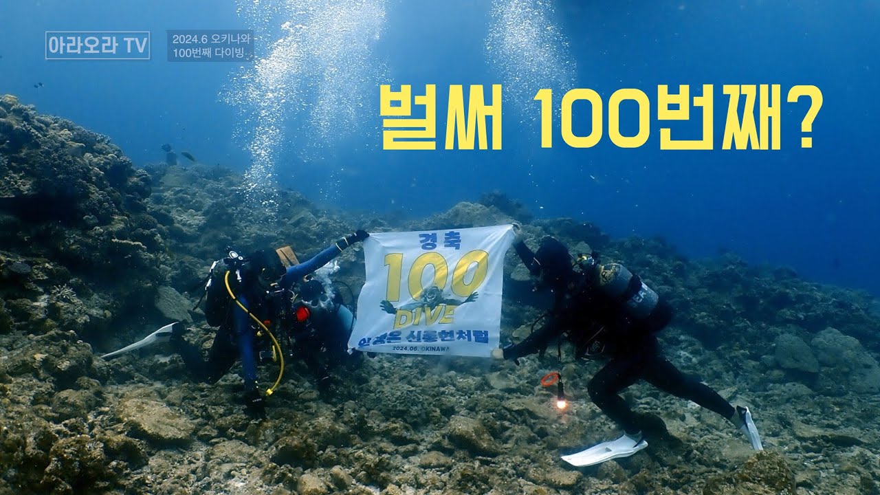 The Century Dive: My 100th Descent in Okinawa (2024)