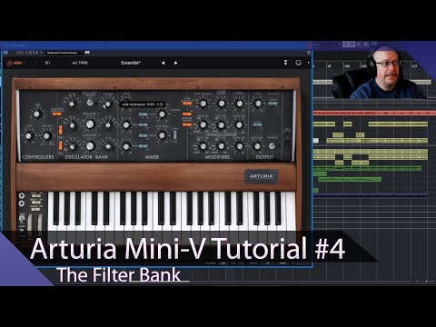 Arturia Mini-V VST Walkthrough Ep. 04 - The Filter Bank