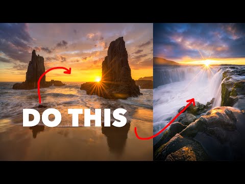 Landscape Photography Tip | How To Make A Sunstar
