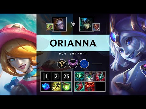 Orianna Support vs Nami - EUW Master Patch 25.12