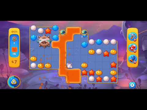 Fishdom 6471 Hard Level - NO 💣🧨💥