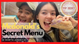 北アメリカでのマクドナルドの秘密メニュー！Mcdonalds Secret Menu