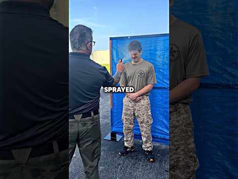 Being Pepper Sprayed Vs Tased