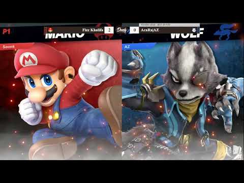 TSL 177 SSBU Winners Semis Fizz Khalifa (Mario) vs. AcaRa|AZ (Wolf)